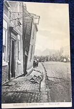 Printed Postcard of Subsidence