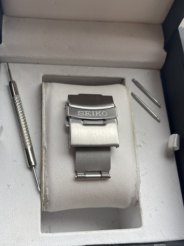 Seiko 22mm stainless steel - seiko,
