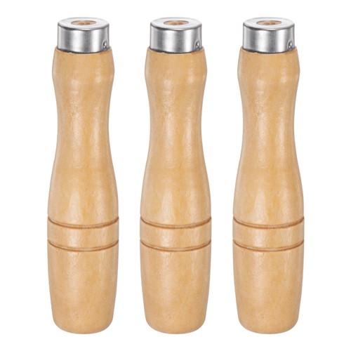 3pcs wooden file handle - wooden,