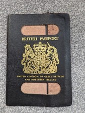 Vintage British Passport
