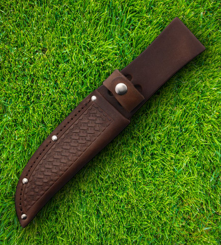 Natural dark brown - natural, basketweave