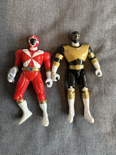 Vtg bandai power rangers red - vtg,