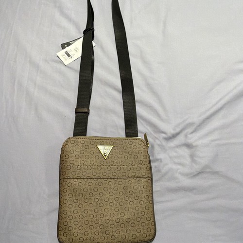 Guess brown logo - brown, bag