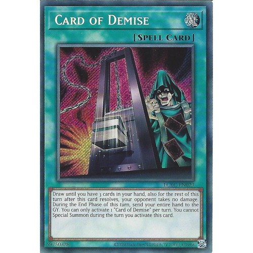 Lckc en029 card demise - lckc-en029,