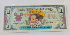 1 x DISNEY One Dollar Note