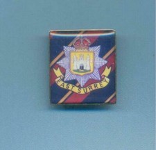 EAST SURREY REGIMENT.LAPEL BADGE.NEW.SIZE 2.3 x 2.5cms