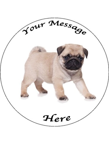 Novelty personalised pug - novelty,