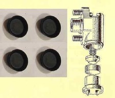 (x4) SUNBEAM TALBOT 90 Mk2 Mk2a  FRONT WHEEL CYLINDER REPAIR SEALS KITS (50-54)