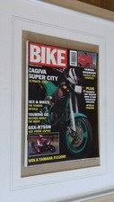 Bike Magazine February 1992 Cagiva 125 Suzuki GSX K75RT GTR1000 Trophy Man Cave