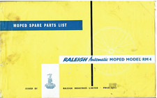 RALEIGH AUTOMATIC MOPED MODEL