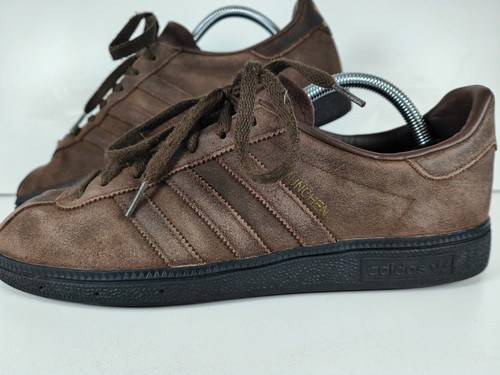 Adidas munchen brown suede - munchen,