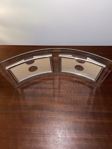 Curved glass double photo - curved,