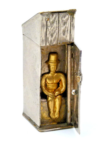 Rare man toilet outhouse - rare, on