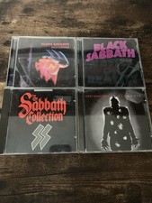 Black Sabbath Ozzy Osbourne CD Lot Paranoid Master Of Reality Collection
