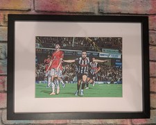 Grimsby Town V Manchester United Football Picture Pop Art Print Tribute