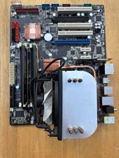 Asus P5K-E Socket 775 Motherboard, Quad Core Q6600 CPU, 4GB Corsair RAM. Bundle