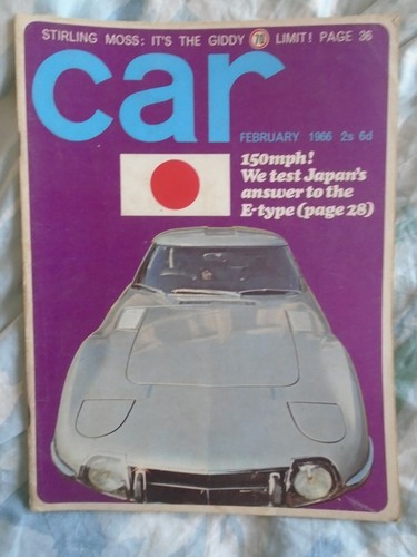 Car feb 1966 - feb, toyota