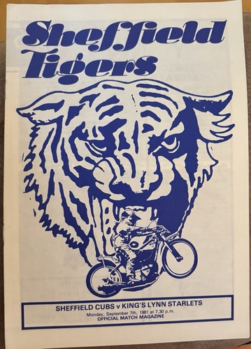 1981 sheffield cubs vs - sheffield,