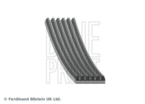 Blue print ad06r1285 ribbed - blue, v-ribbed