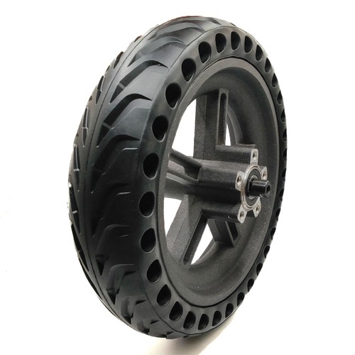 Rear wheel and solid rubber - wheel,