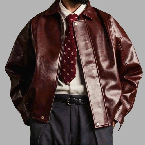 Men vintage burgundy - vintage,