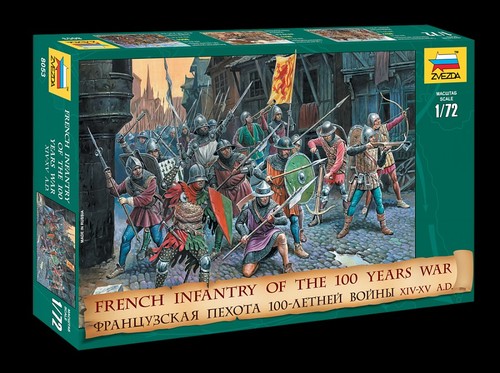Zvezda zve8053 french - zvezda, 1:72