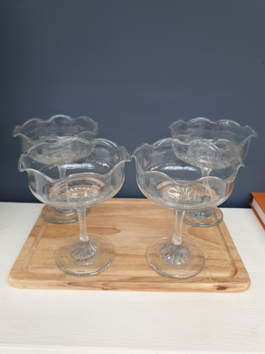 Vintage desert sundae glass - desert,