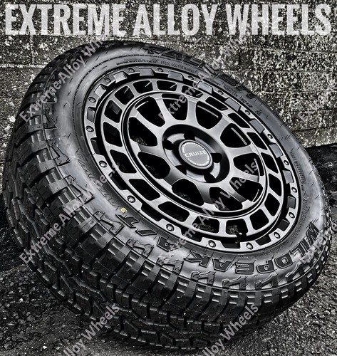 Cruize black alloy wheels - 17",
