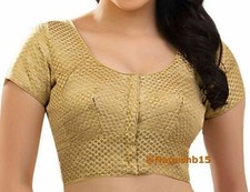 Readymade Saree Blouse Gold