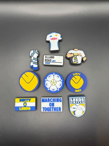 Leeds united shoe charm - leeds,