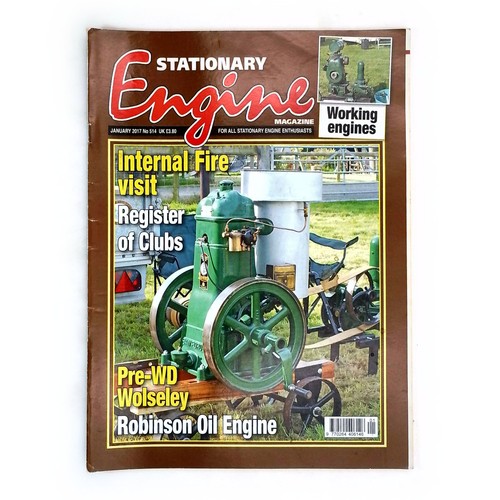 Stationary engine magazine - engine,