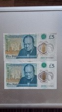 Bank Of England £5 Notes AK47