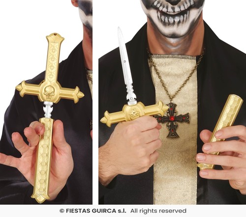 Vampire cross stake - vampire, dagger