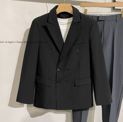 Men suit jacket double - jacket,
