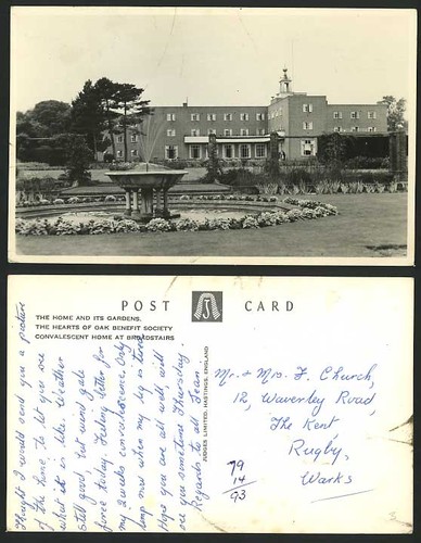 Broadstairs old postcard - broadstairs, rp