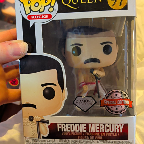 Funko pop rocks queen - queen, freddie