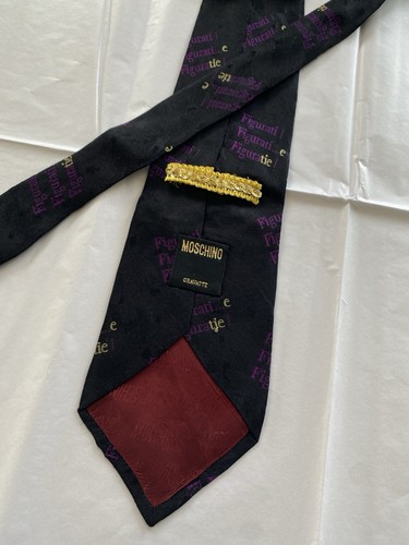 Vintage moschino 100 silk - 100%,