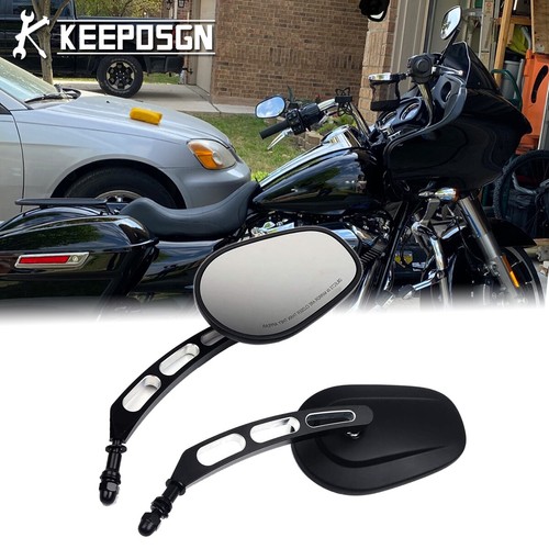 Motorcycle side mirror cnc - side,