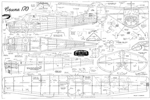 Cessna 170 plan free flight - cessna,