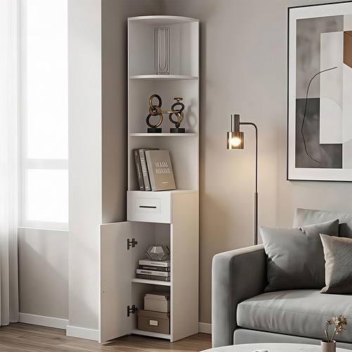 Tall corner bathroom - corner,