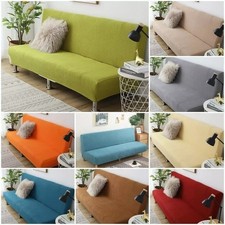 Elastic Solid Sofa Bed Cover