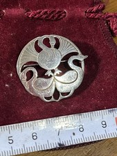 Vintage Shetland Silver Three