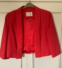 Jacques Vert Size 16 Coral Red