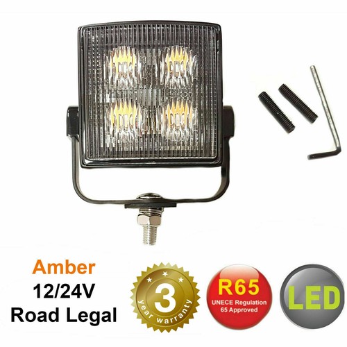 Sq4 amber led directional - amber,