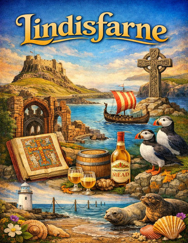 Lindisfarne fridge large - lindisfarne,