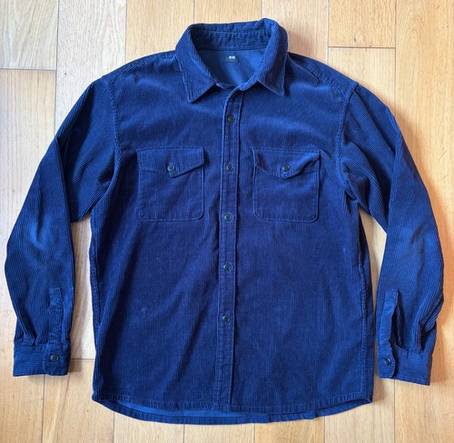 Uniqlo corduroy shirt shacket - corduroy,