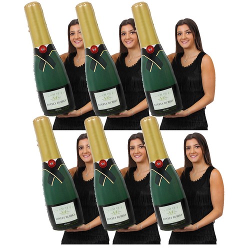 Giant champagne bottle - bottle, up