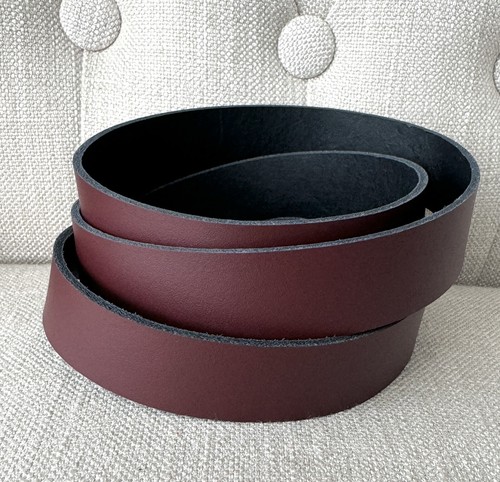 130cm long oxblood red - 130cm,