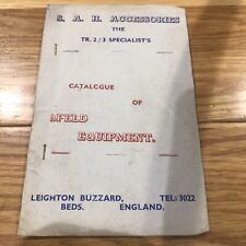 SAH TR2/3 Tuning Catalogue