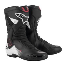 Alpinestars SMX-6 V3 Boots Motorbike Motorcycle Black / white / Red